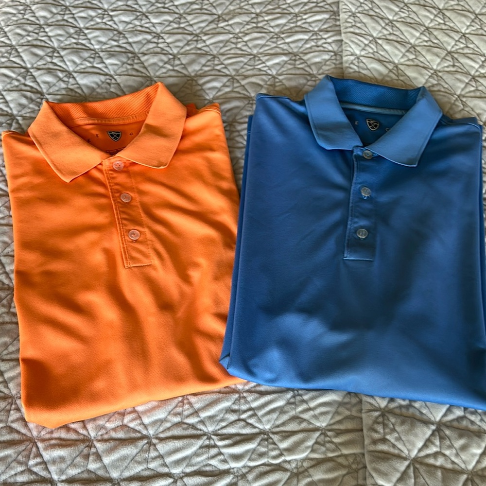Bundle of 2 Men’s Size L Nike Golf shirts